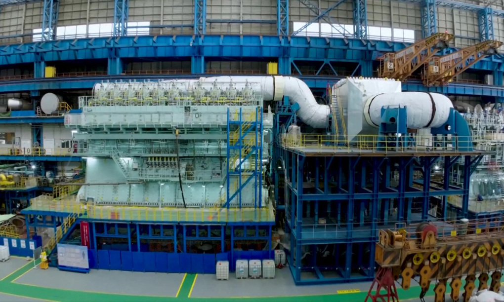 Động cơ hàng hải nhiên liệu kép methanol mạnh nhất thế giới