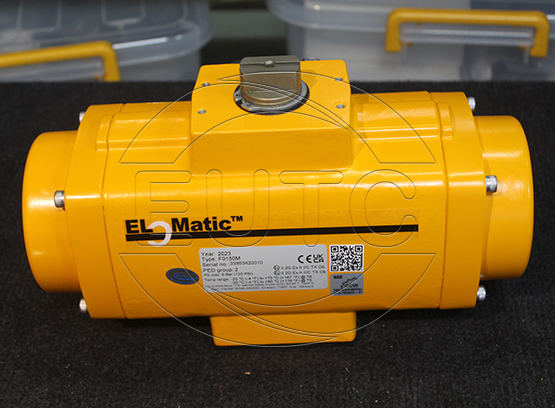 FS0150.NM40CCALS.YD17SNA.00XX actuator of the EL-O-MATIC F-series, F07, single acting