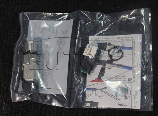RJ45 Connector CAT.5e for PROFINET ED-IE-AXS-5-PN-20-FC