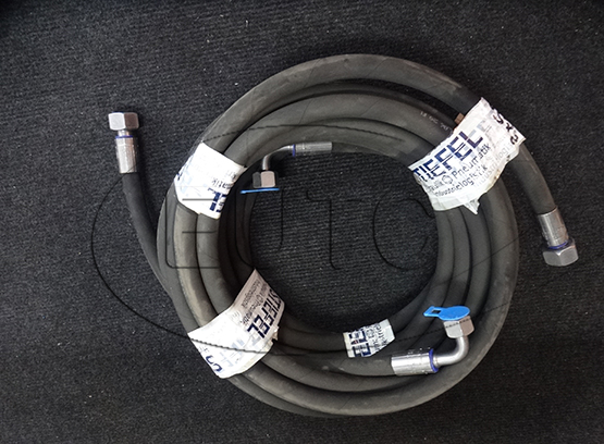 Hydraulic hose DN10 L=5000 15L/12L90