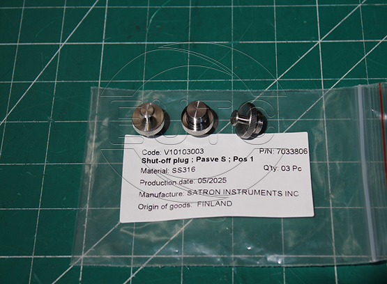 Shut-off plug Satron V10103003